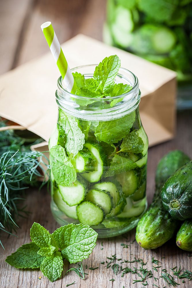 From Garden to Glass: Crafting Your Own Fresh Cucumber Peppermint Tea